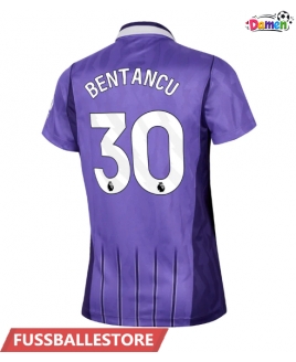 Günstige Tottenham Hotspur Rodrigo Bentancur #30 3rd trikot Damen 2026-27 Kurzarm